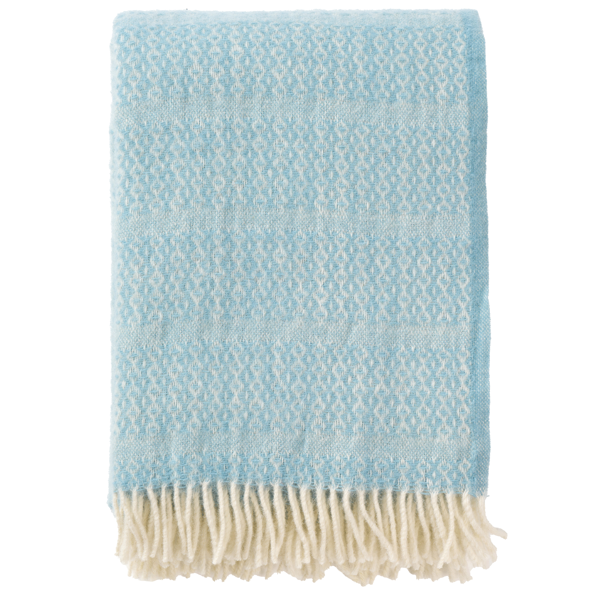 Klippan Throw Porto in sky blue