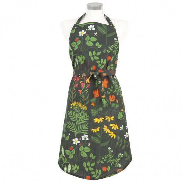 Leksand Green Apron - Northlight Homestore