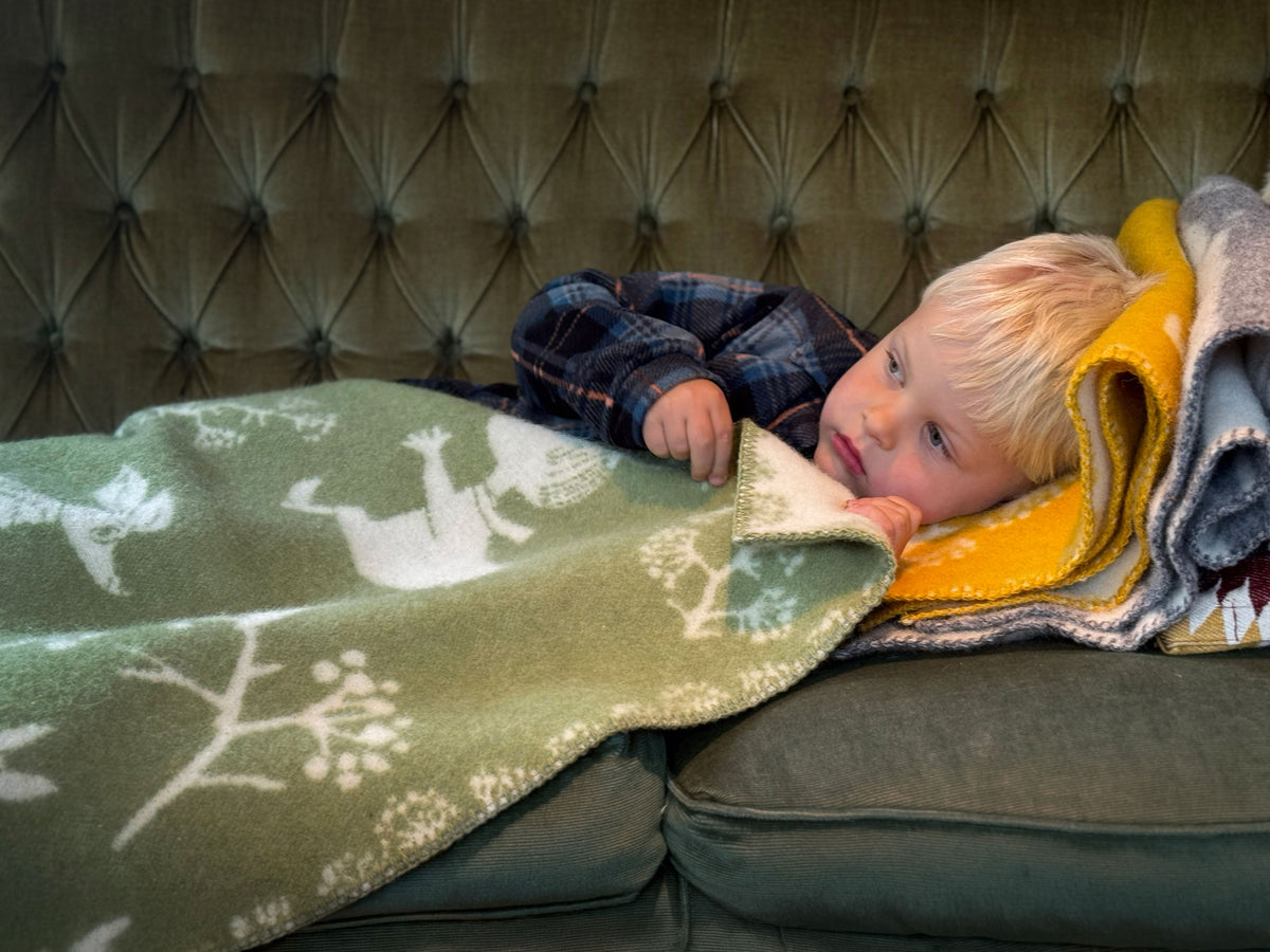 Wool Baby Blankets 65 x 90cm