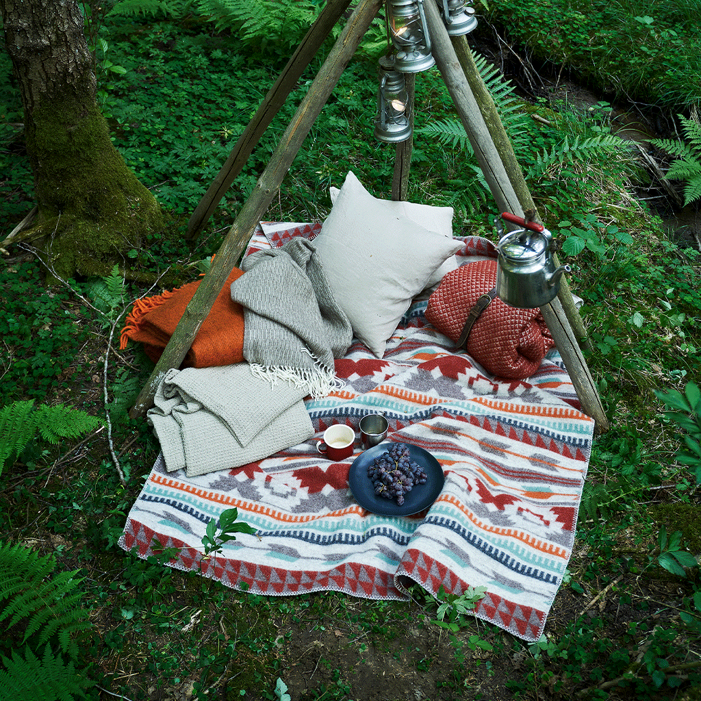 Klippan Arrow blanket camping