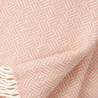 Close up of Samba pink showing weave and texture Klippan omestore