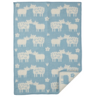 Bää Eco Lambswool Blanket Blue - Northlight Homestore