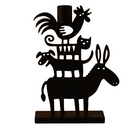 Donkey Pyramid Big Candle Holder - Northlight Homestore