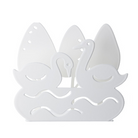 Swan White Napkin Holder - Northlight Homestore