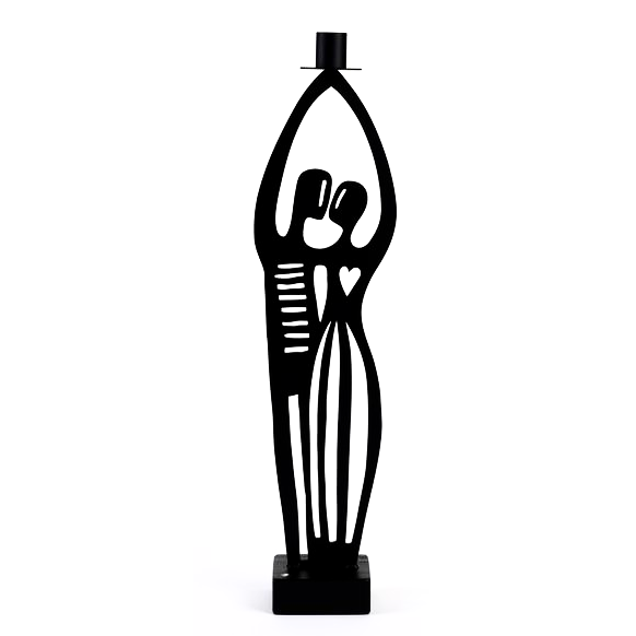 The Kiss Medium Candle Holder - Northlight Homestore